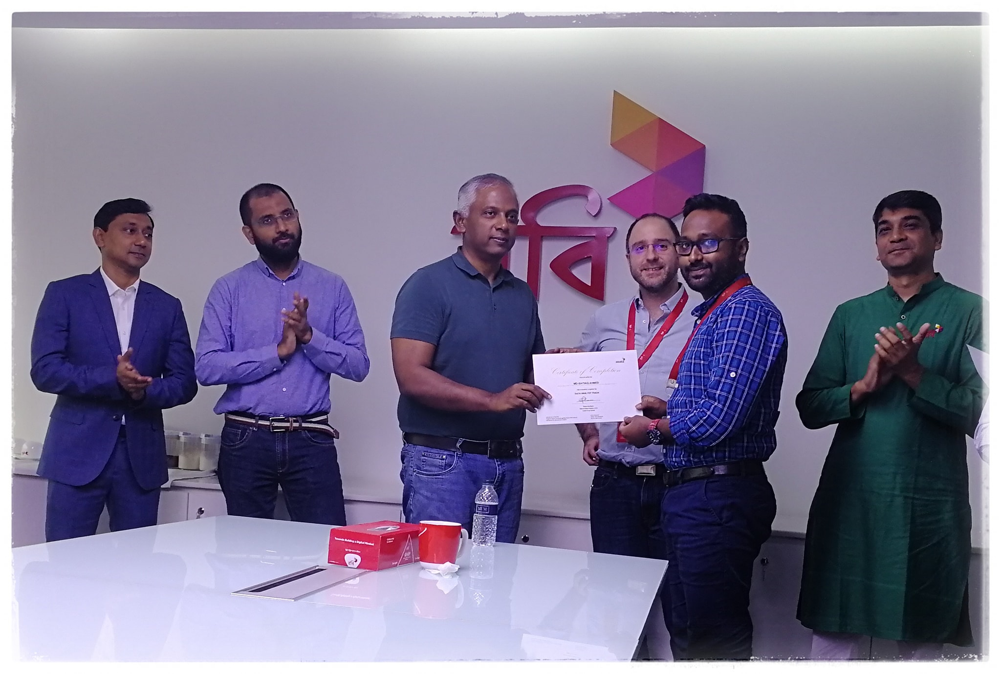 Receiving Award